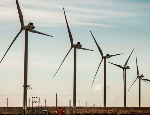 Construcción de parque eólico