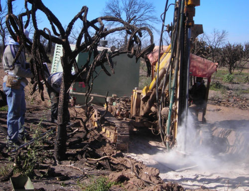 Desarrollo de open pit en cantera de yeso